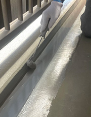 漏水リスクを抑える、防水剤とのトータル施工