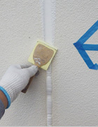 目地とタイルの補修