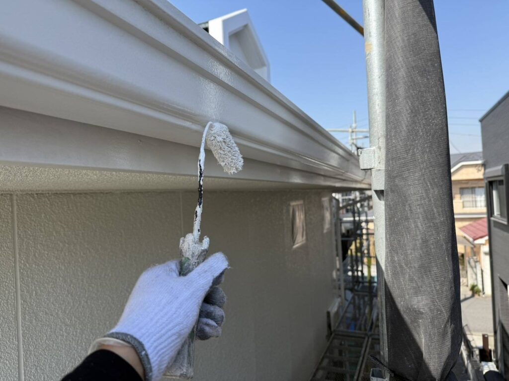 塗装２回目(横樋)