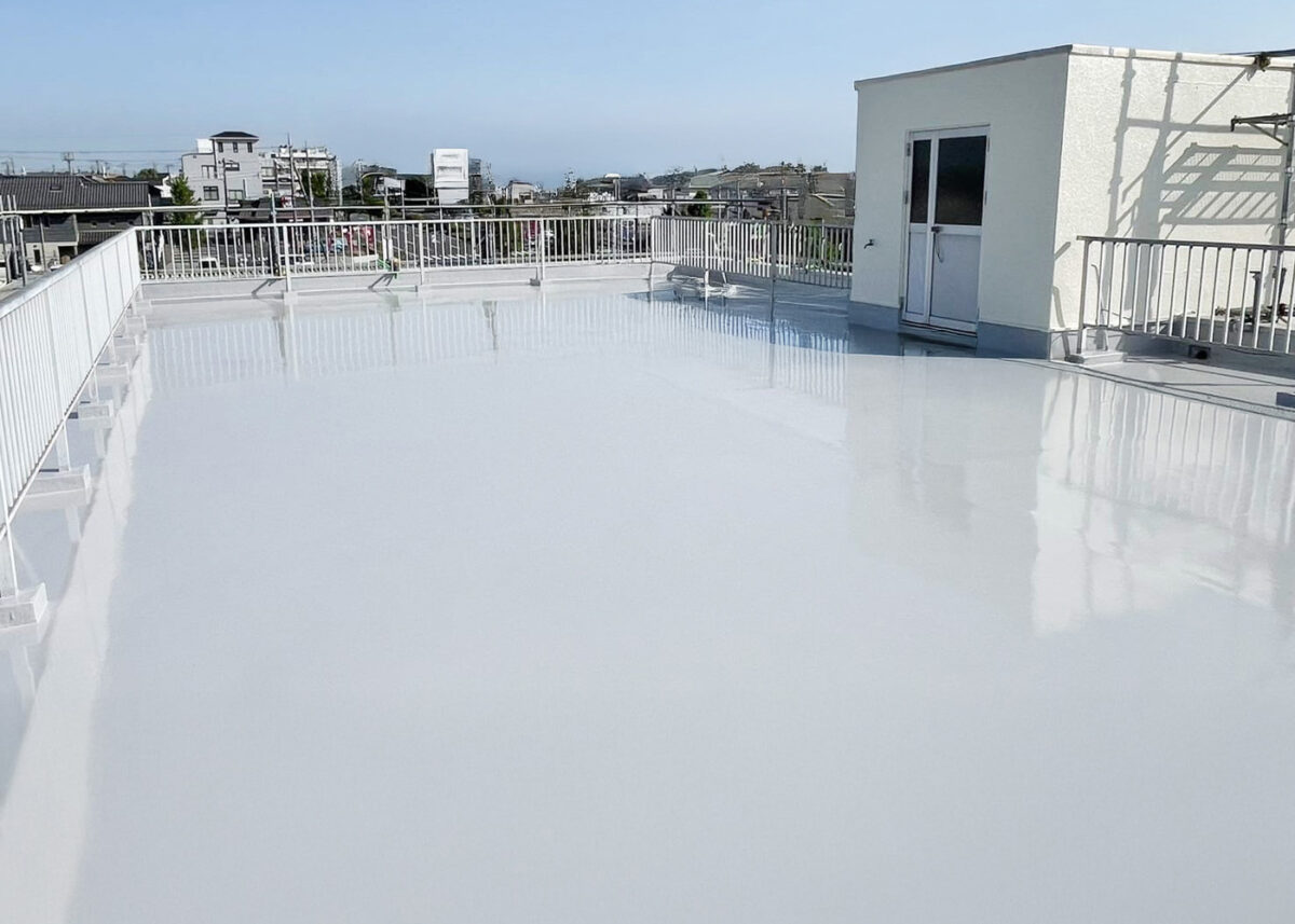 【市原市】テナントビル防水工事｜ウレタン防水密着工法で雨漏りを防ぐ
