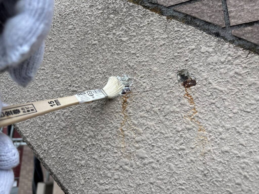 補修プライマー塗布