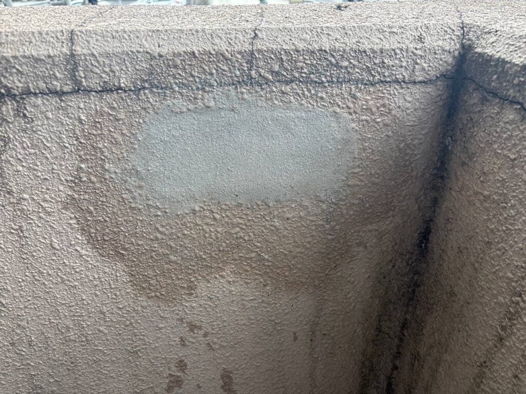 爆裂補修施工後