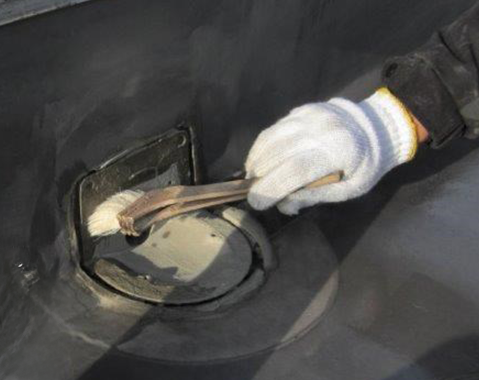 ドレン プライマー塗布