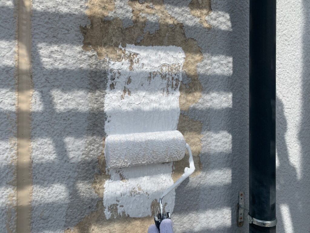 補修部分模様付け