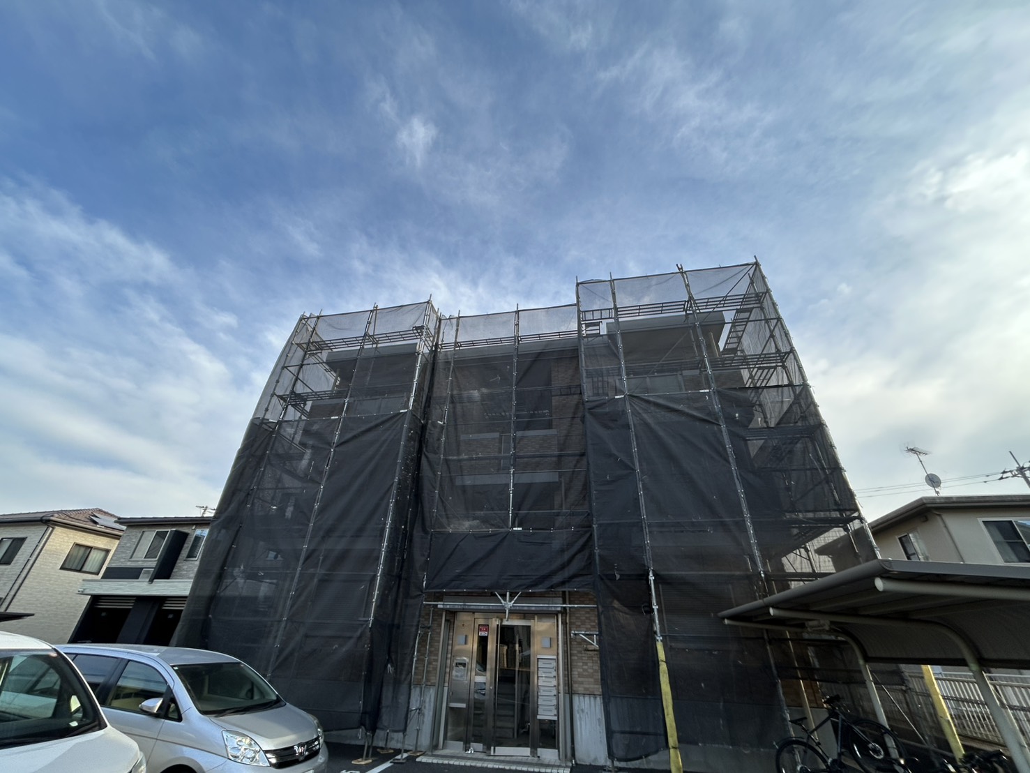 茨城県つくば市マンション　大規模修繕工事着工！