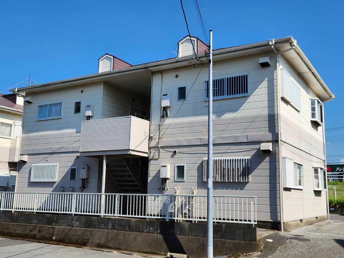 最高級無機塗料でアパートの資産価値と入居率を高める外装改修