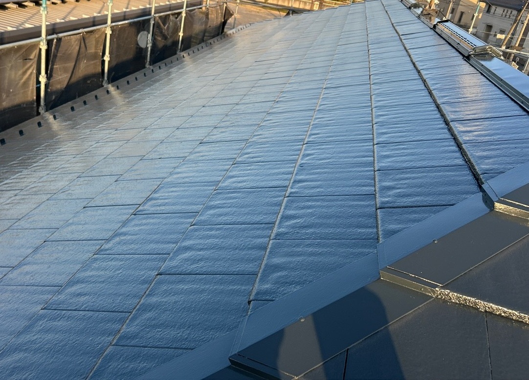 千葉県市原市アパート　屋根塗装