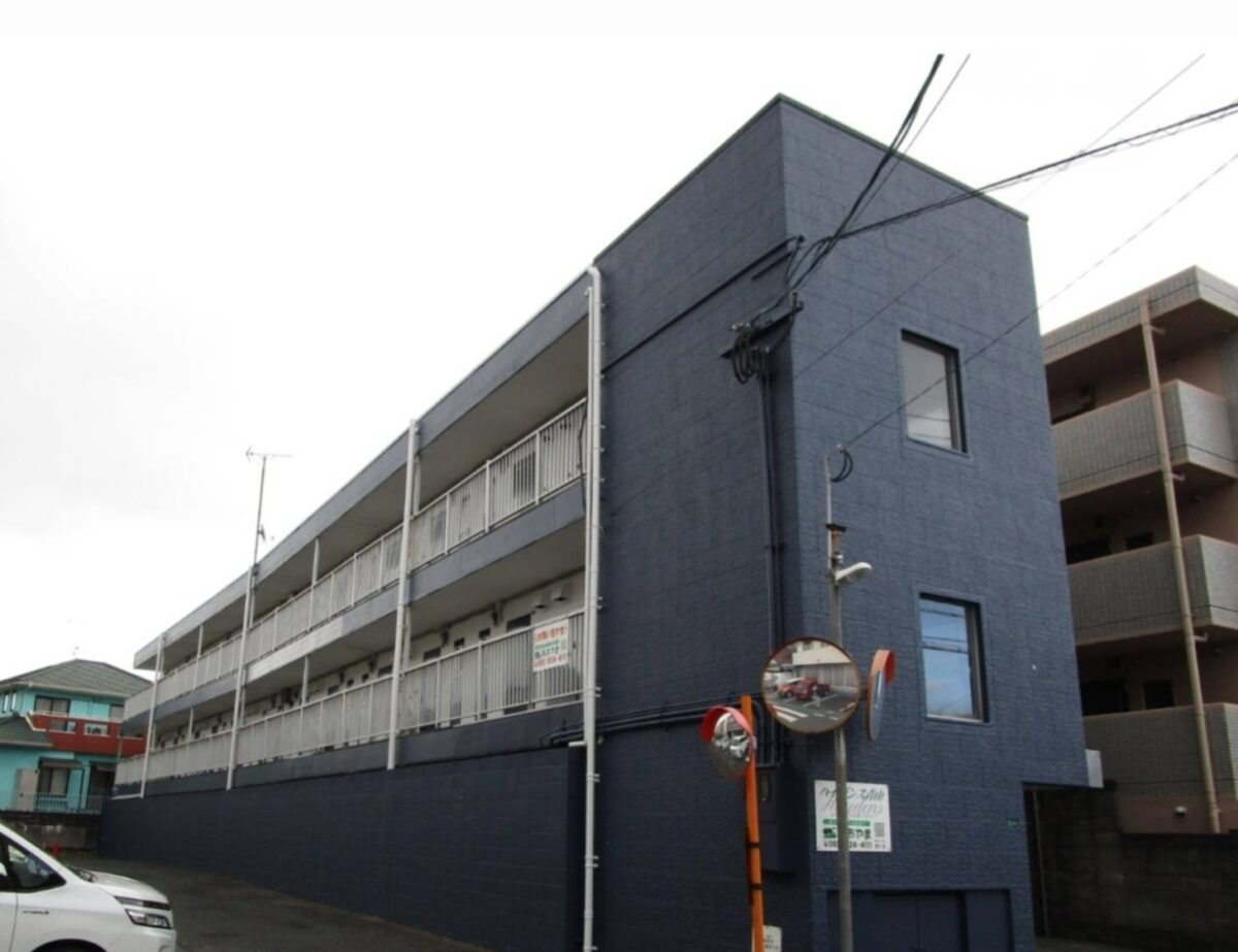 【荒川区】東京都荒川区アパート　外壁塗装