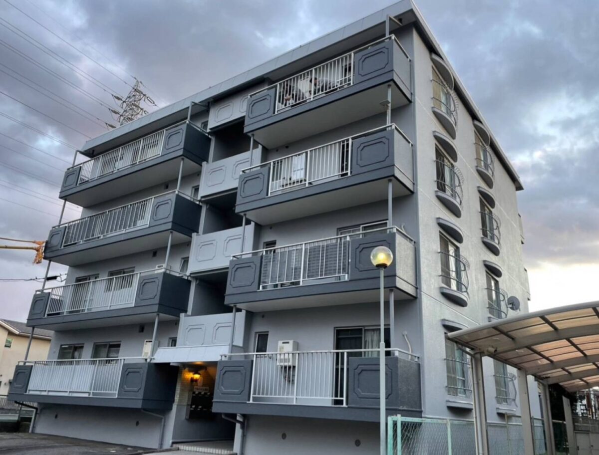 【江戸川区】東京都江戸川区マンション　外壁塗装大規模修繕工事