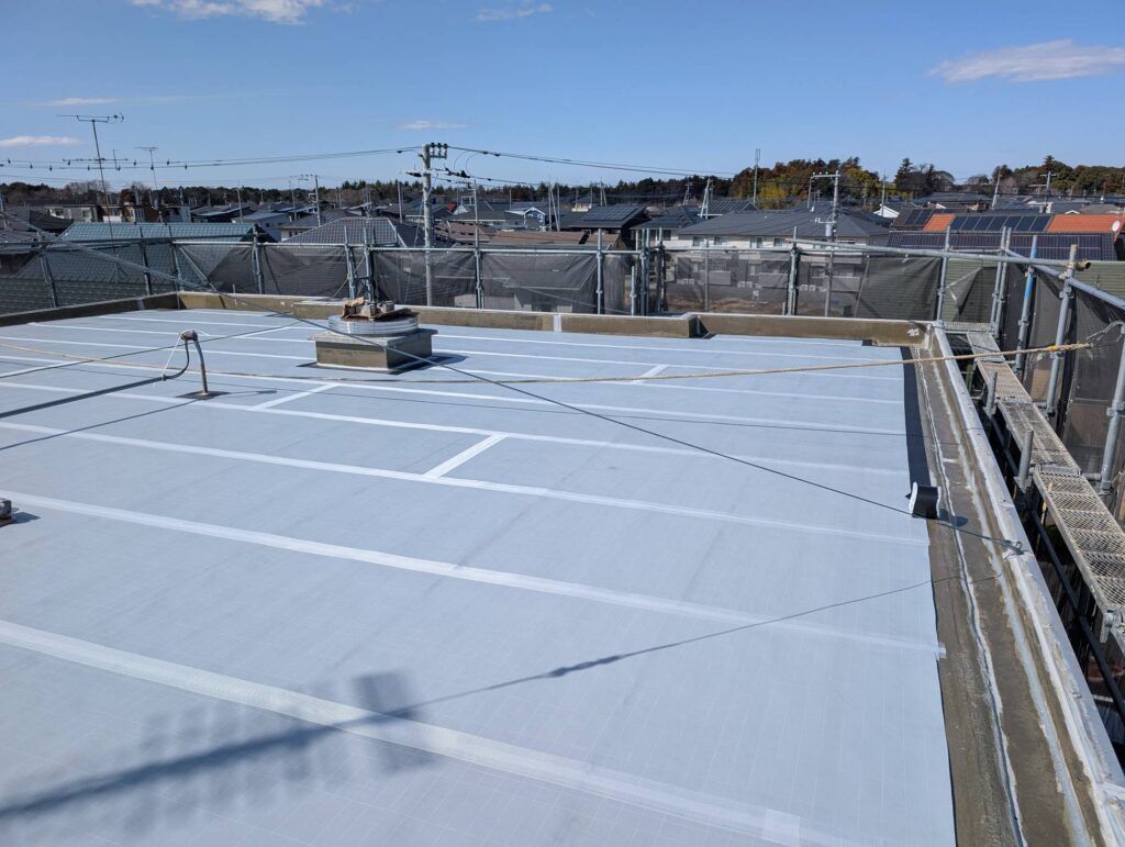 4.ジョイントテープ・端末テープ貼り