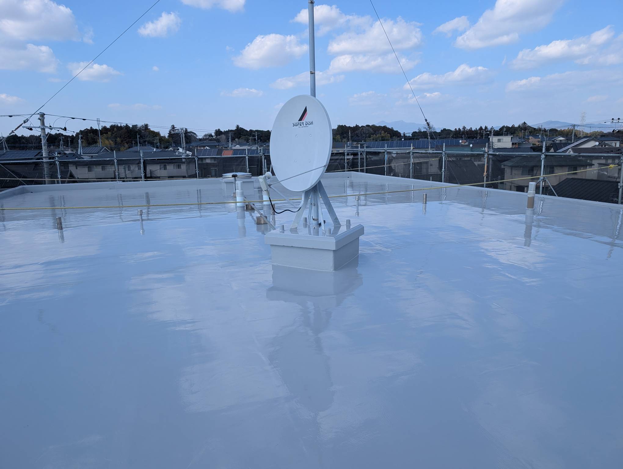 茨城県つくば市マンション　防水工事