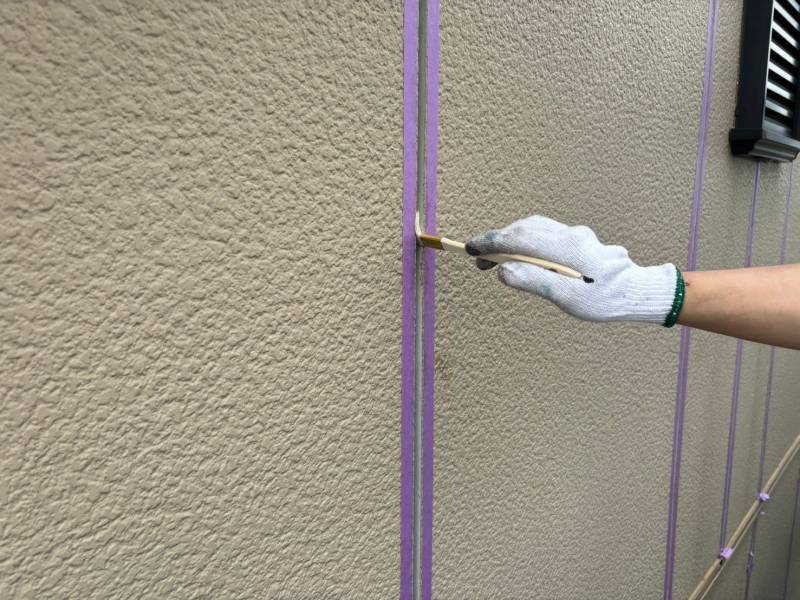 コーキングプライマー塗布