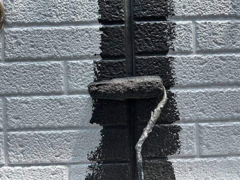 目地塗装(1F・腰壁)