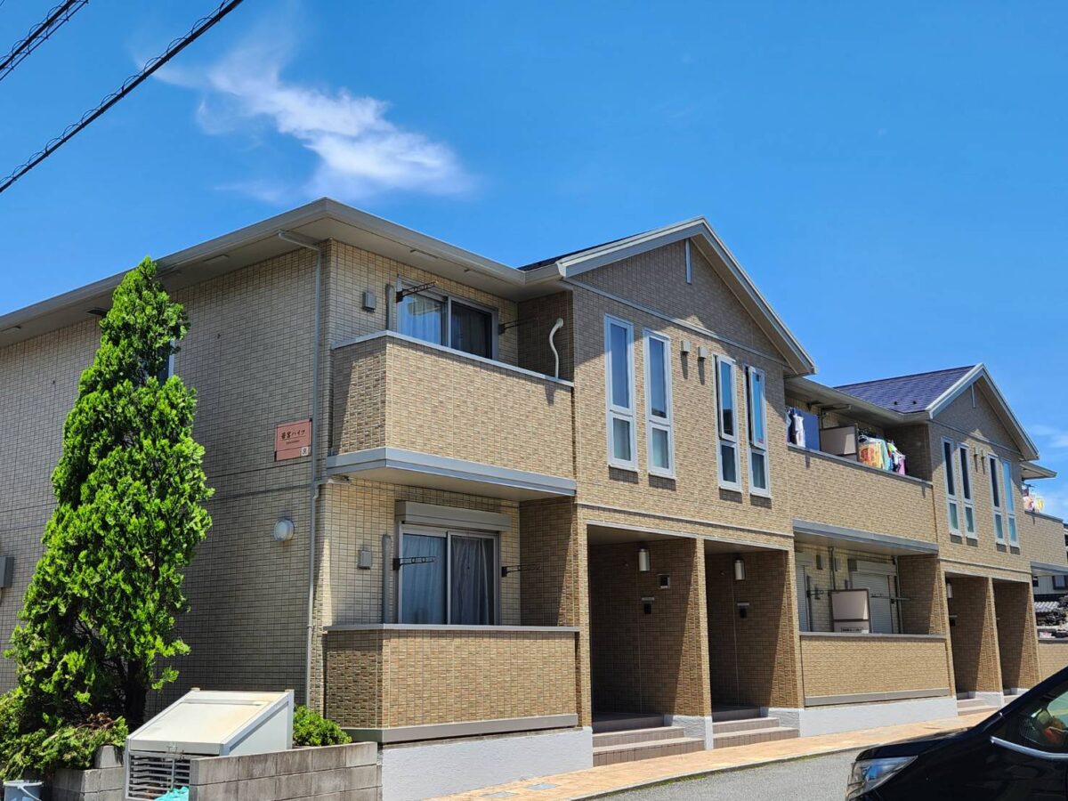 【市原市】千葉県市原市アパート　屋根・外壁塗装