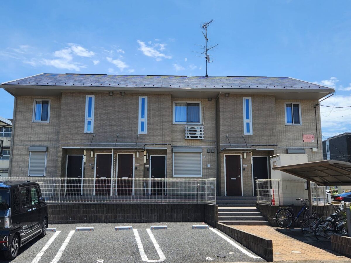 【市原市】千葉県市原市アパート　屋根・外壁塗装