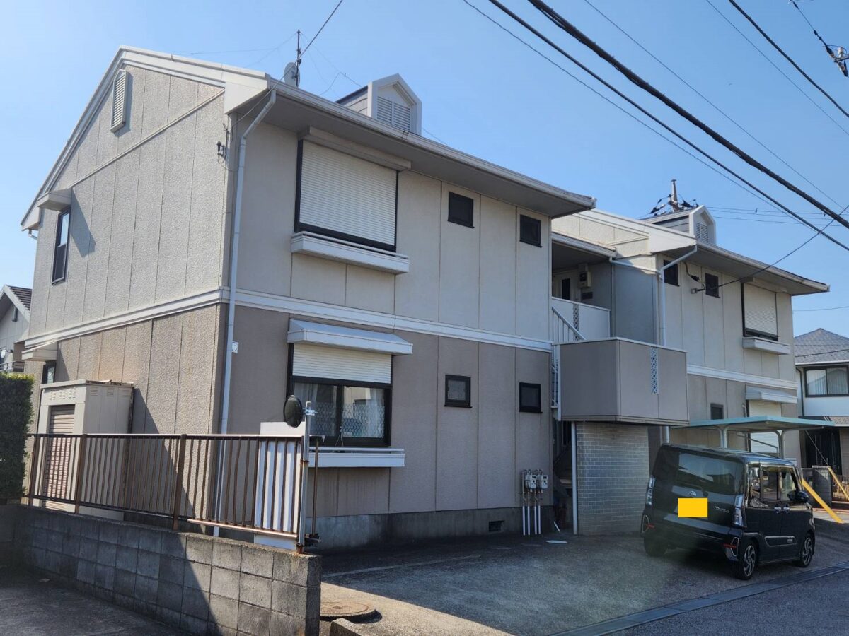 超高耐侯の無機塗料でツートンカラーの美観を長くいつまでも