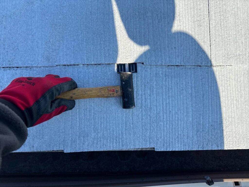 下地処理(タスペーサー)