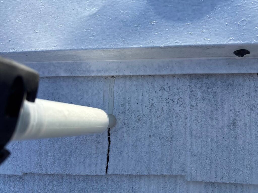 下地処理(クラック補修)