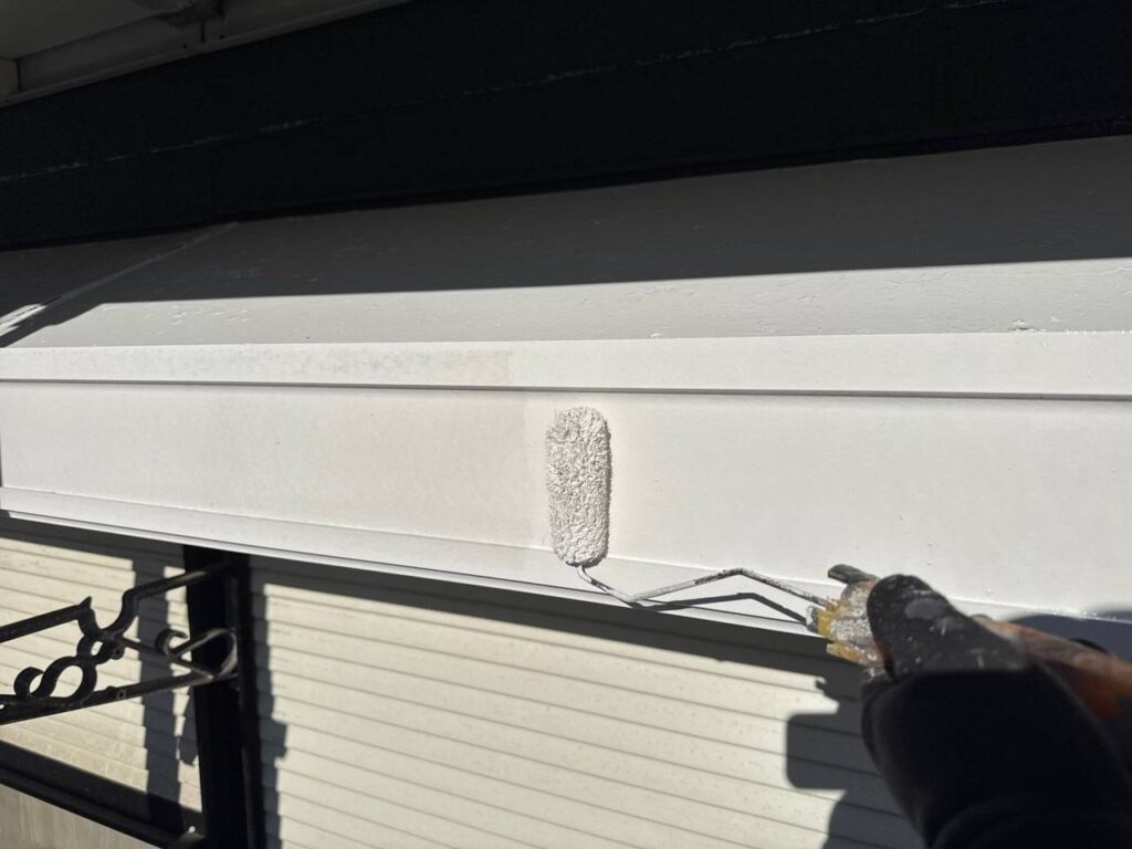 塗装2回目
(シャッターBOX)