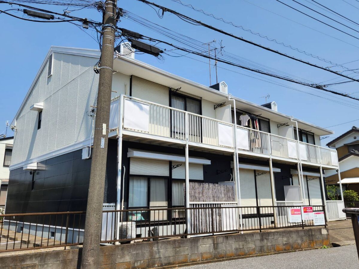 【市原市】千葉県市原市アパート　屋根・外壁塗装