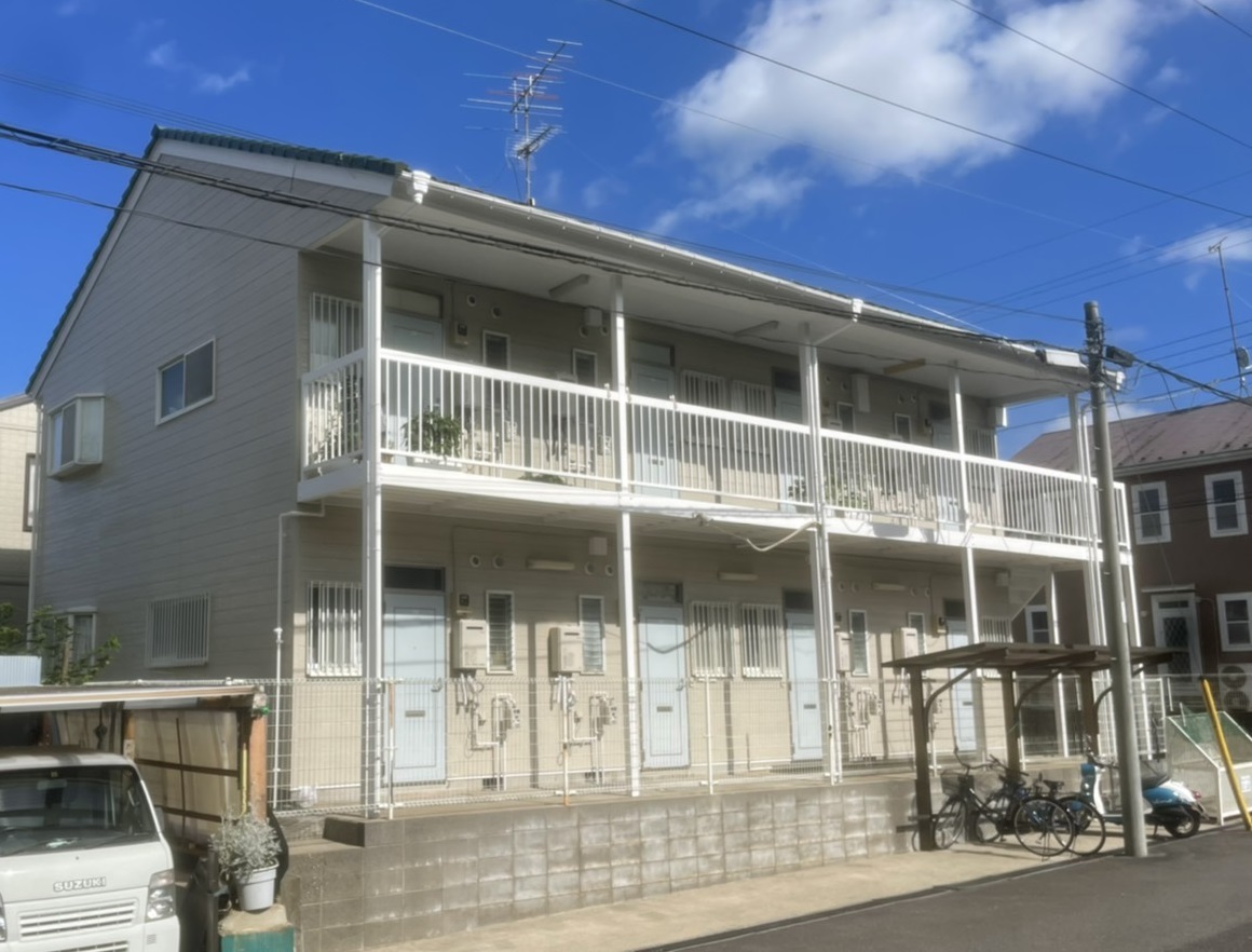 【市原市】千葉県市原市アパート　外壁塗装