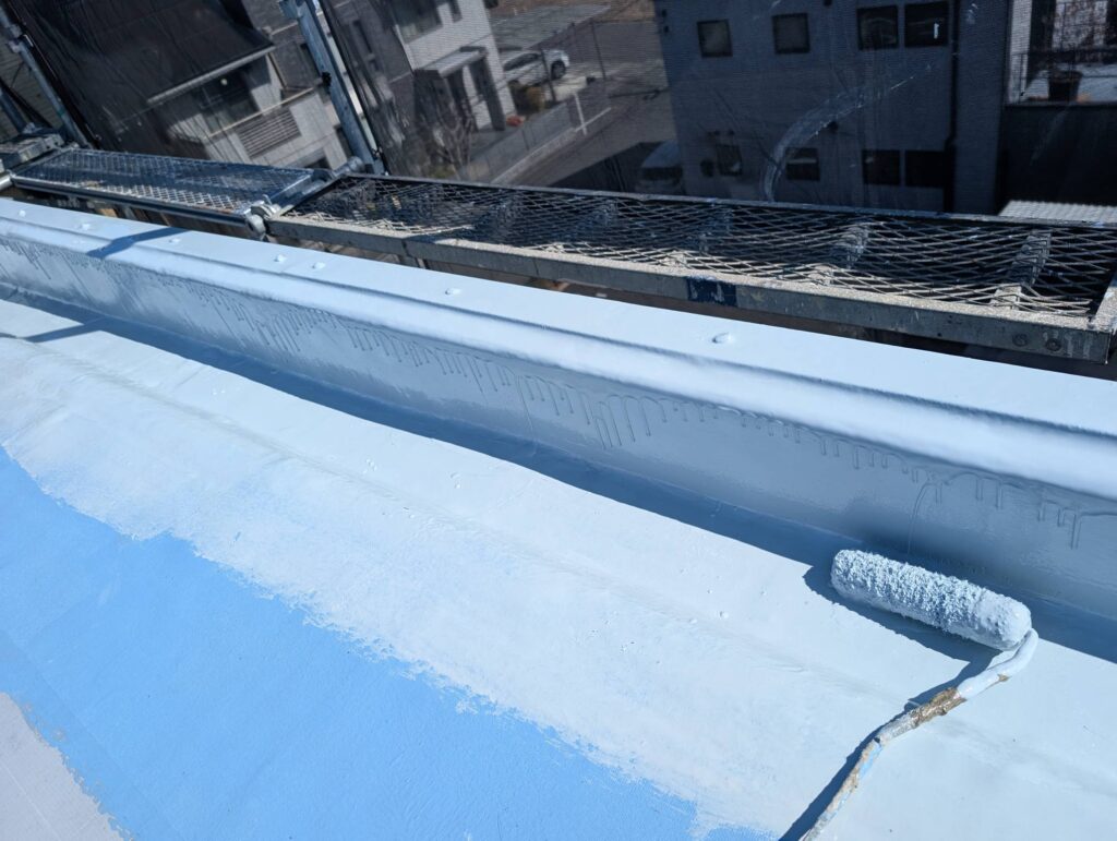 13.ウレタン塗装(立ち上がり)2層目