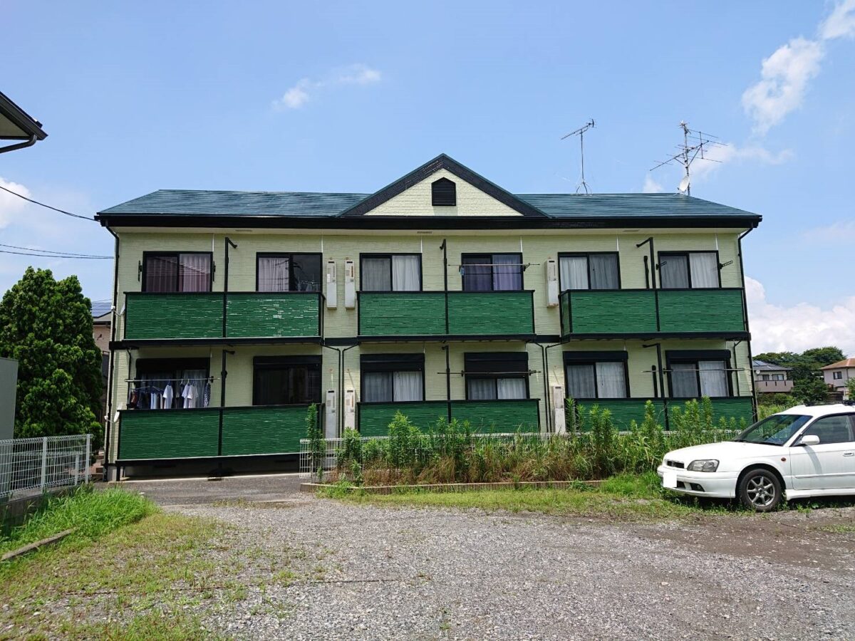 【市原市】千葉県市原市アパート　屋根・外壁塗装