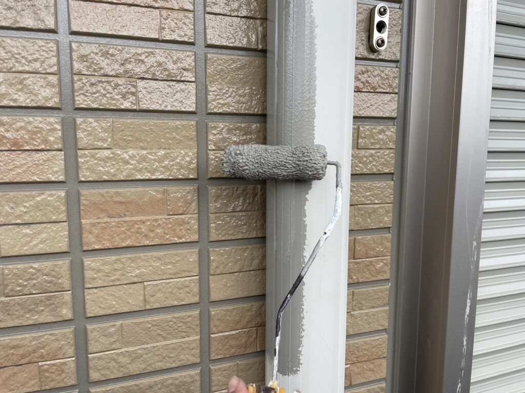 塗装１回目（スリムダクト）