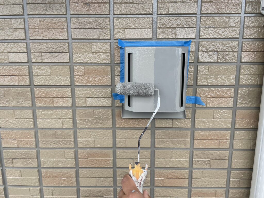 中塗り（換気口）