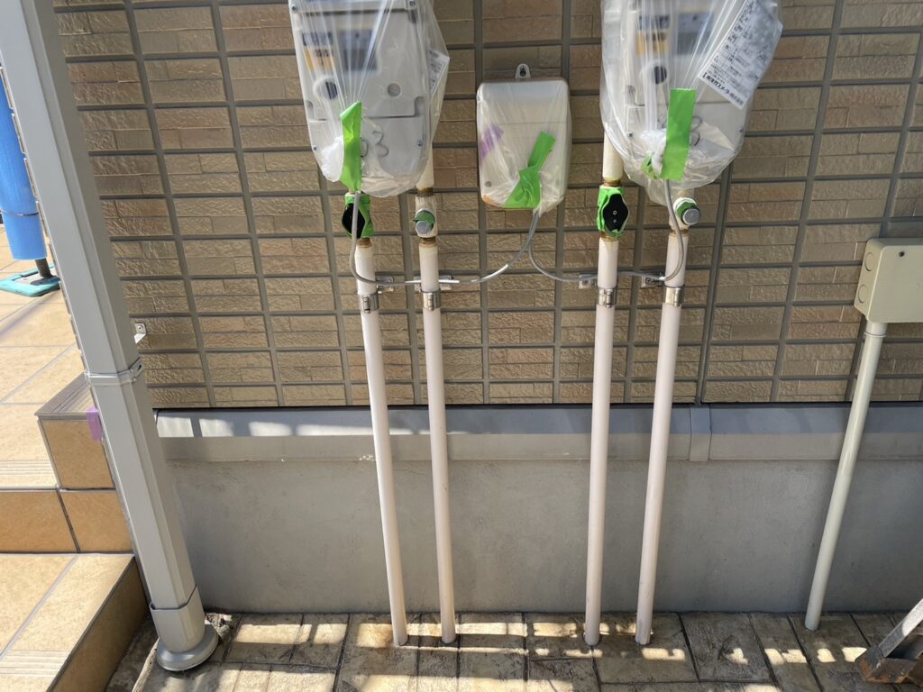 ガスメーターパイプ