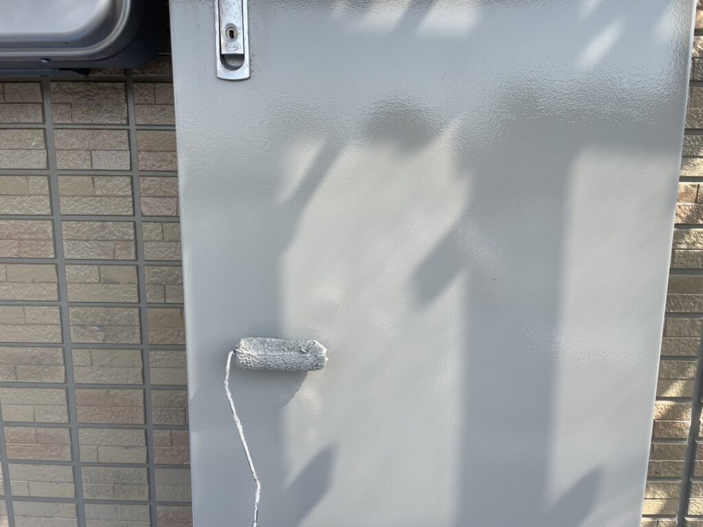 上塗り（メーターBOX）