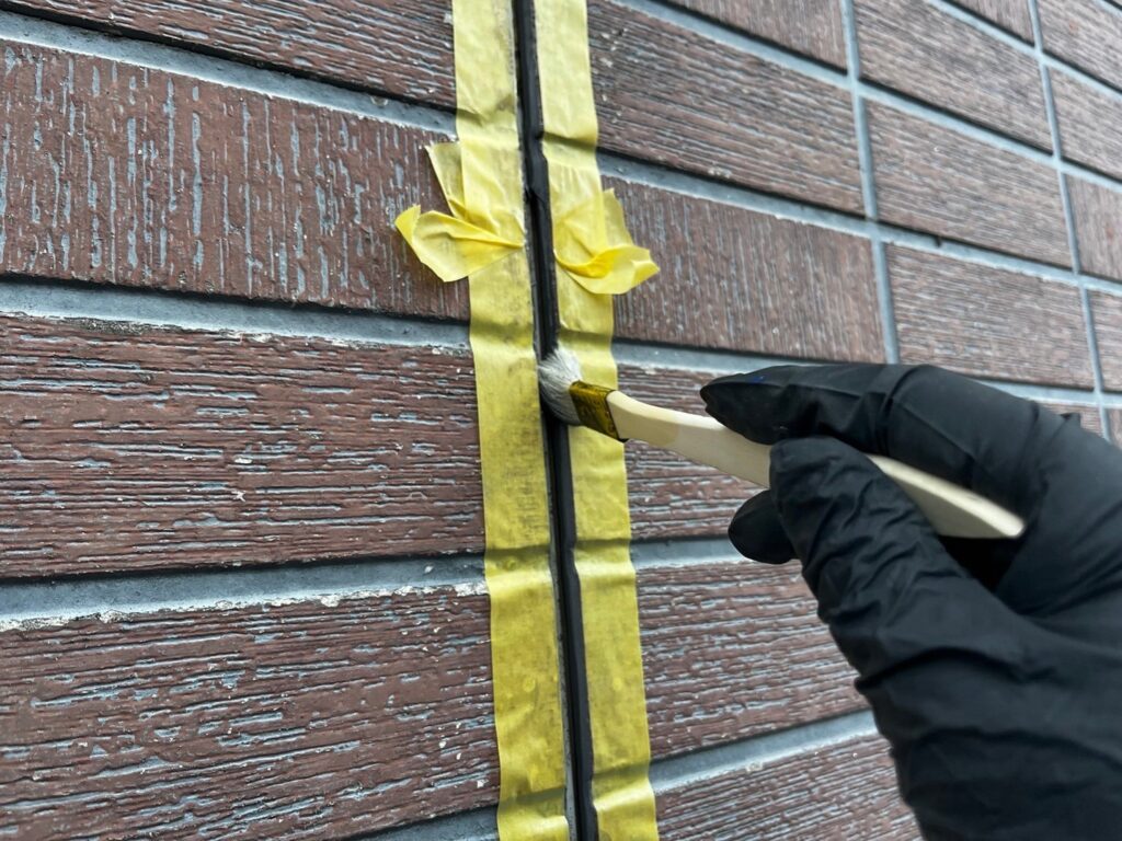 コーキングプライマー塗布