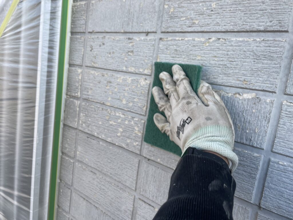 下地処理(ケレン)