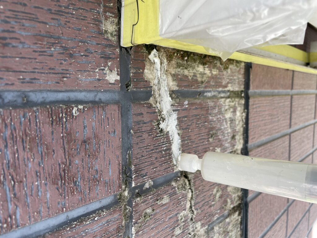 下地処理(クラック補修)