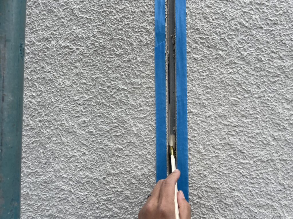 コーキングプライマー塗布