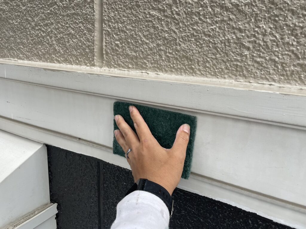 下地処理ケレン