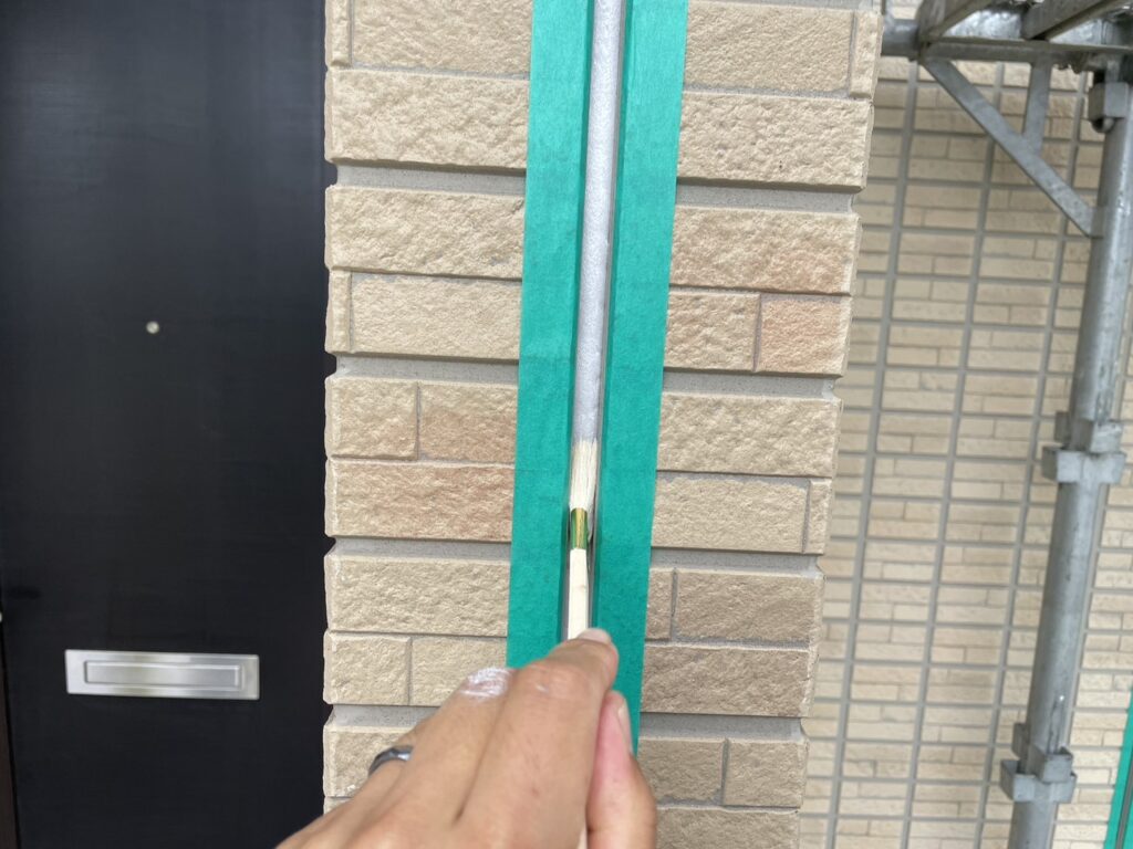 コーキングプライマー塗布