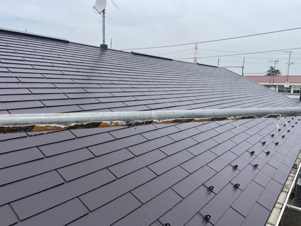 屋根塗装完了