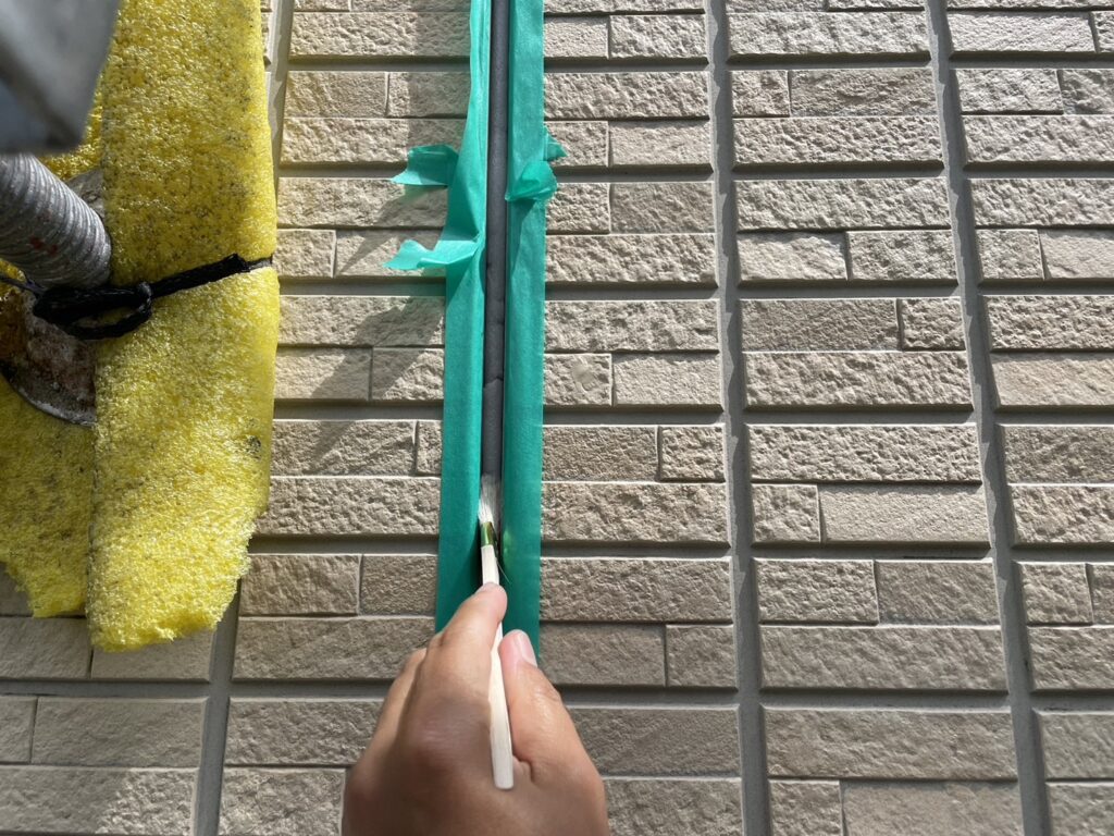 コーキングプライマー塗布