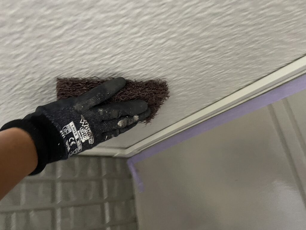 下地処理(ケレン)