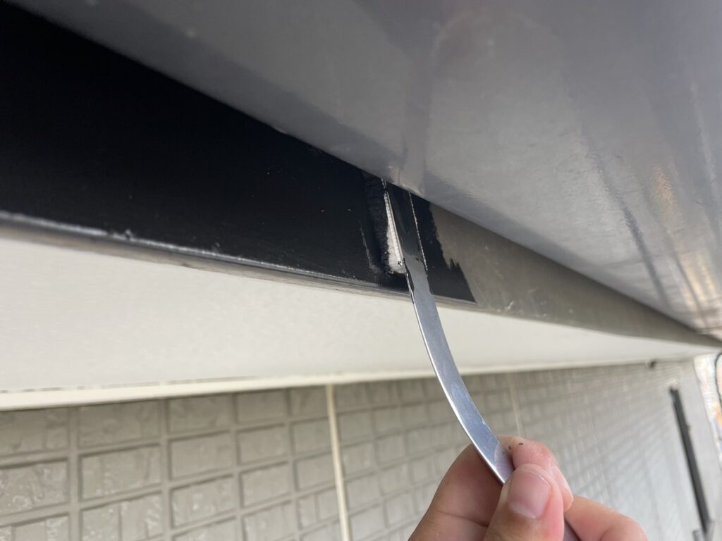 塗装1回目(破風)