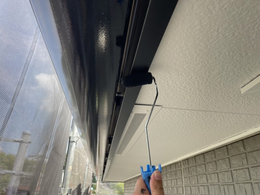 塗装2回目(破風)