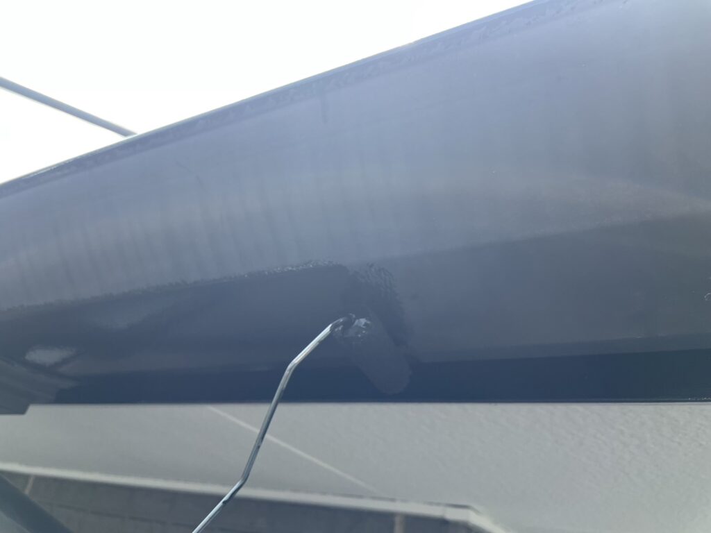 塗装1回目(横樋)