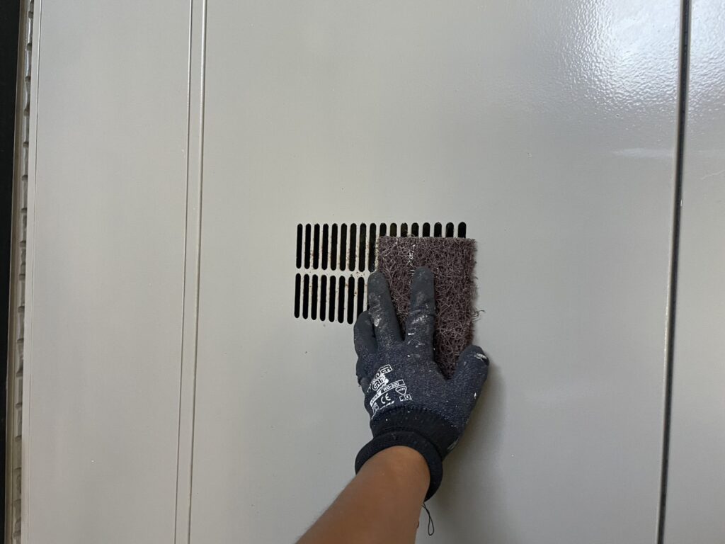 下地処理(ケレン)