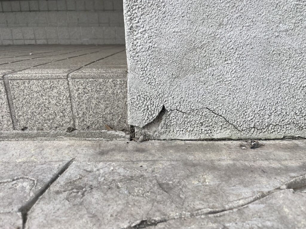 基礎補修(施工前)