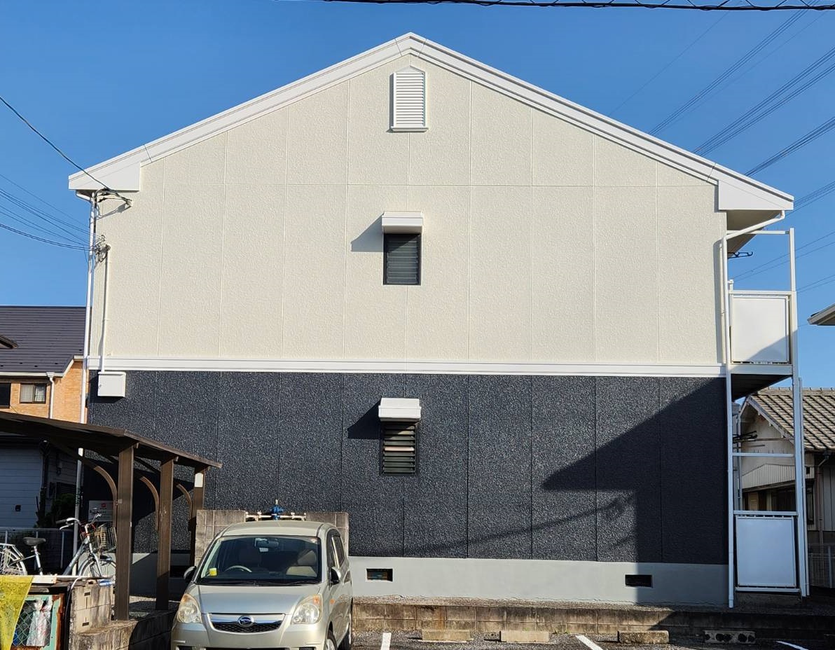 【市原市】千葉県市原市アパート　屋根・外壁塗装