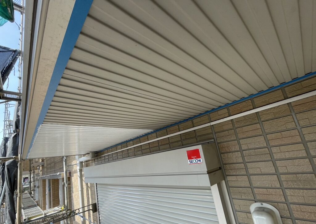 下塗り（軒天）