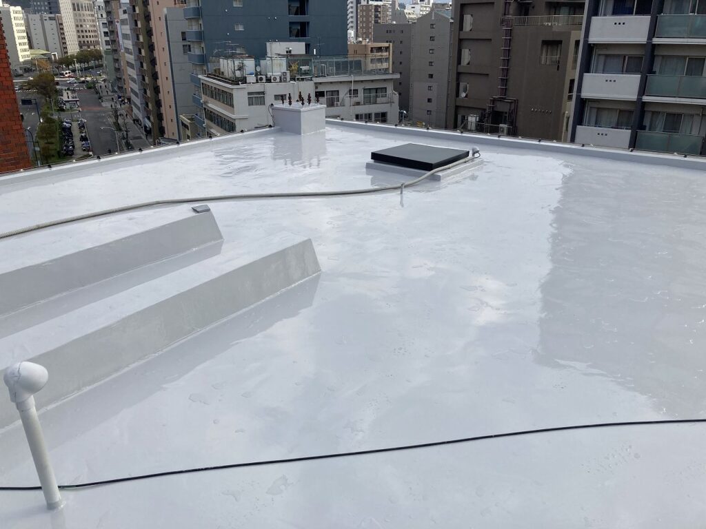 防水工事完了