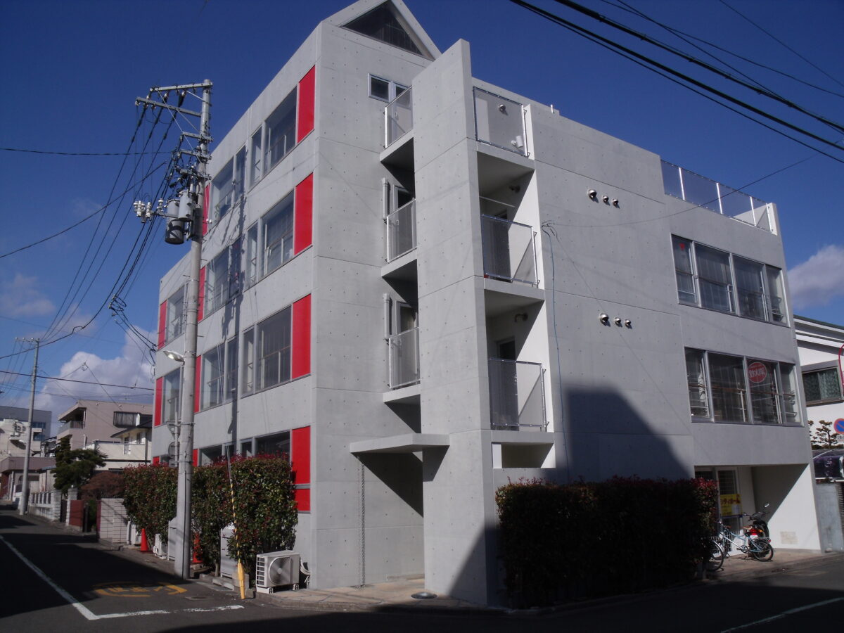 【仙台市】宮城県仙台市コンクリート打放し仕上意匠復元工法